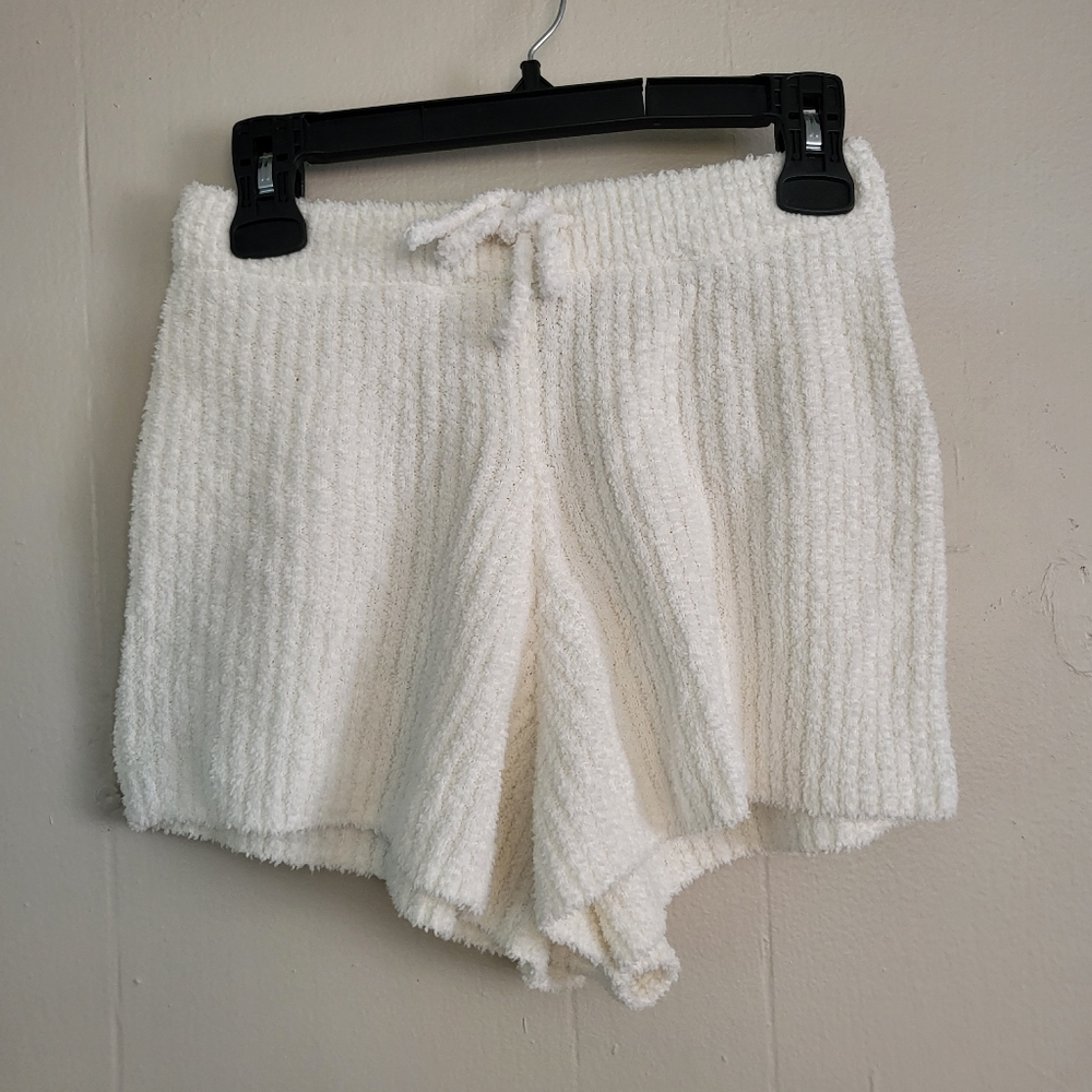 White Fox cream shorts
